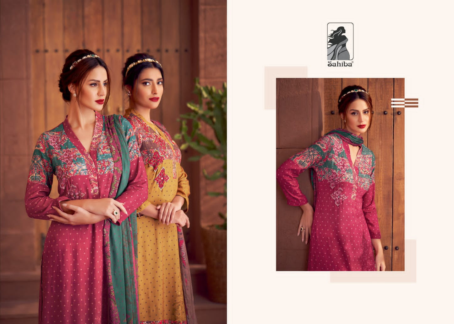 Humraahi Sahiba Pant Style Suits
