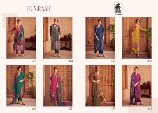 Humraahi Sahiba Pant Style Suits