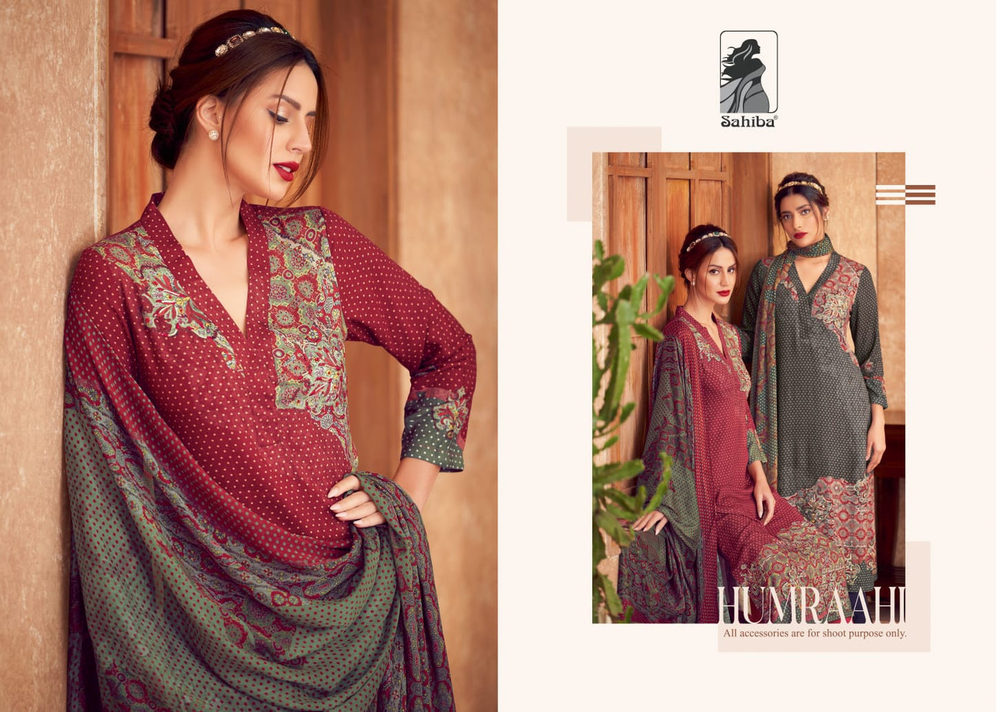 Humraahi Sahiba Pant Style Suits