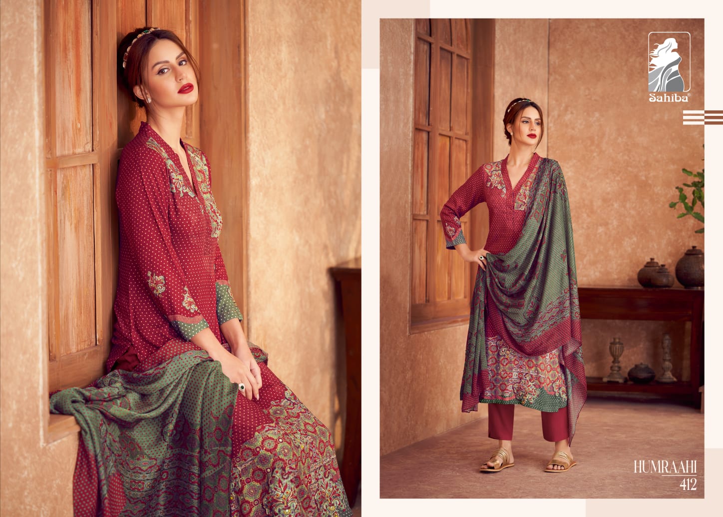 Humraahi Sahiba Pant Style Suits