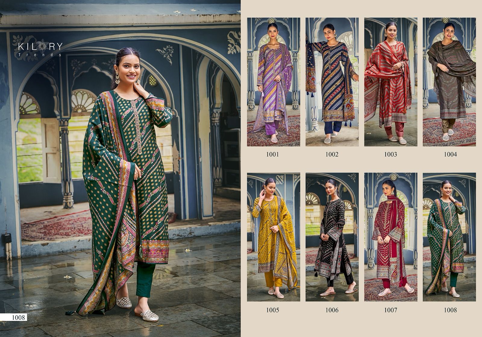 Humsafar Kilory Muslin Pant Style Suits