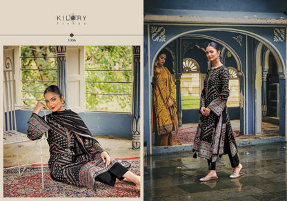 Humsafar Kilory Muslin Pant Style Suits