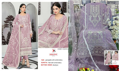 D-2018 Deepsy Georgette Pakistani Salwar Suits