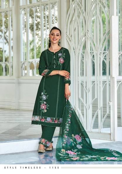 Ibadat Vol 2 Ladyleela Viscose Silk Readymade Pant Style Suits