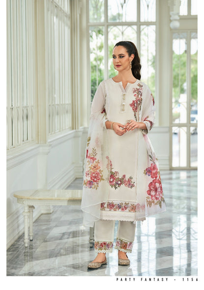 Ibadat Vol 2 Ladyleela Viscose Silk Readymade Pant Style Suits