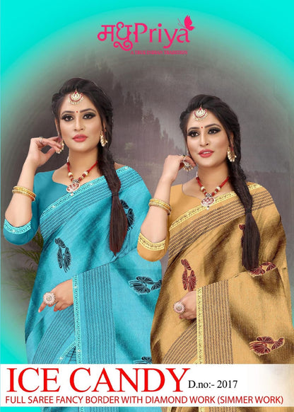 Ice Candy-2017 Madhupriya Chiffon Sarees