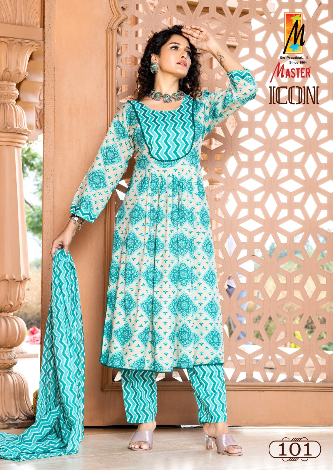 Icon Master Rayon Readymade Pant Style Suits