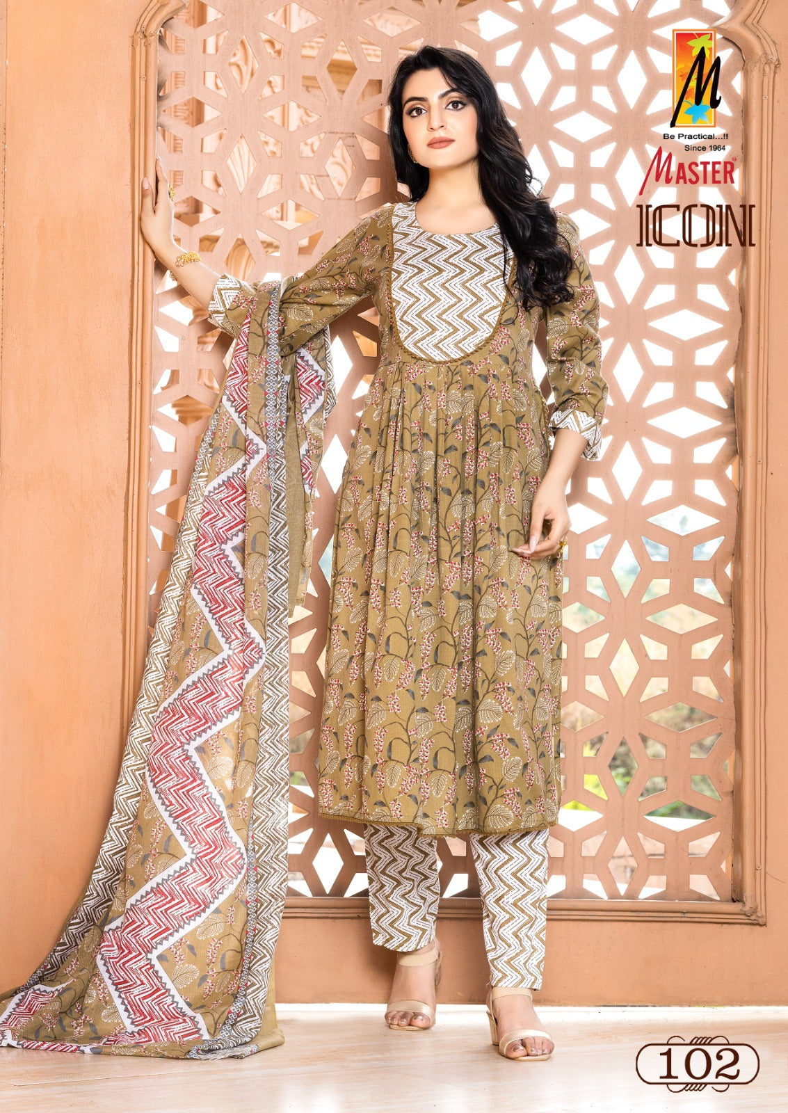 Icon Master Rayon Readymade Pant Style Suits