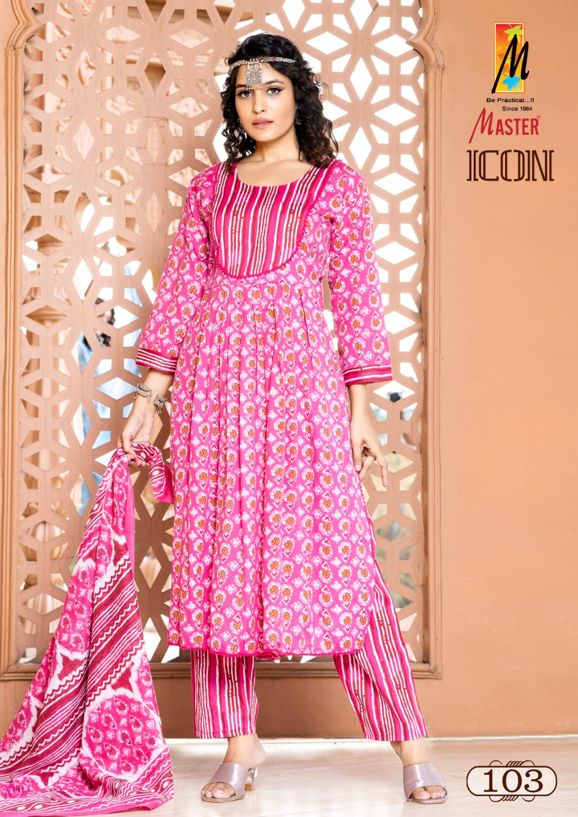 Icon Master Rayon Readymade Pant Style Suits