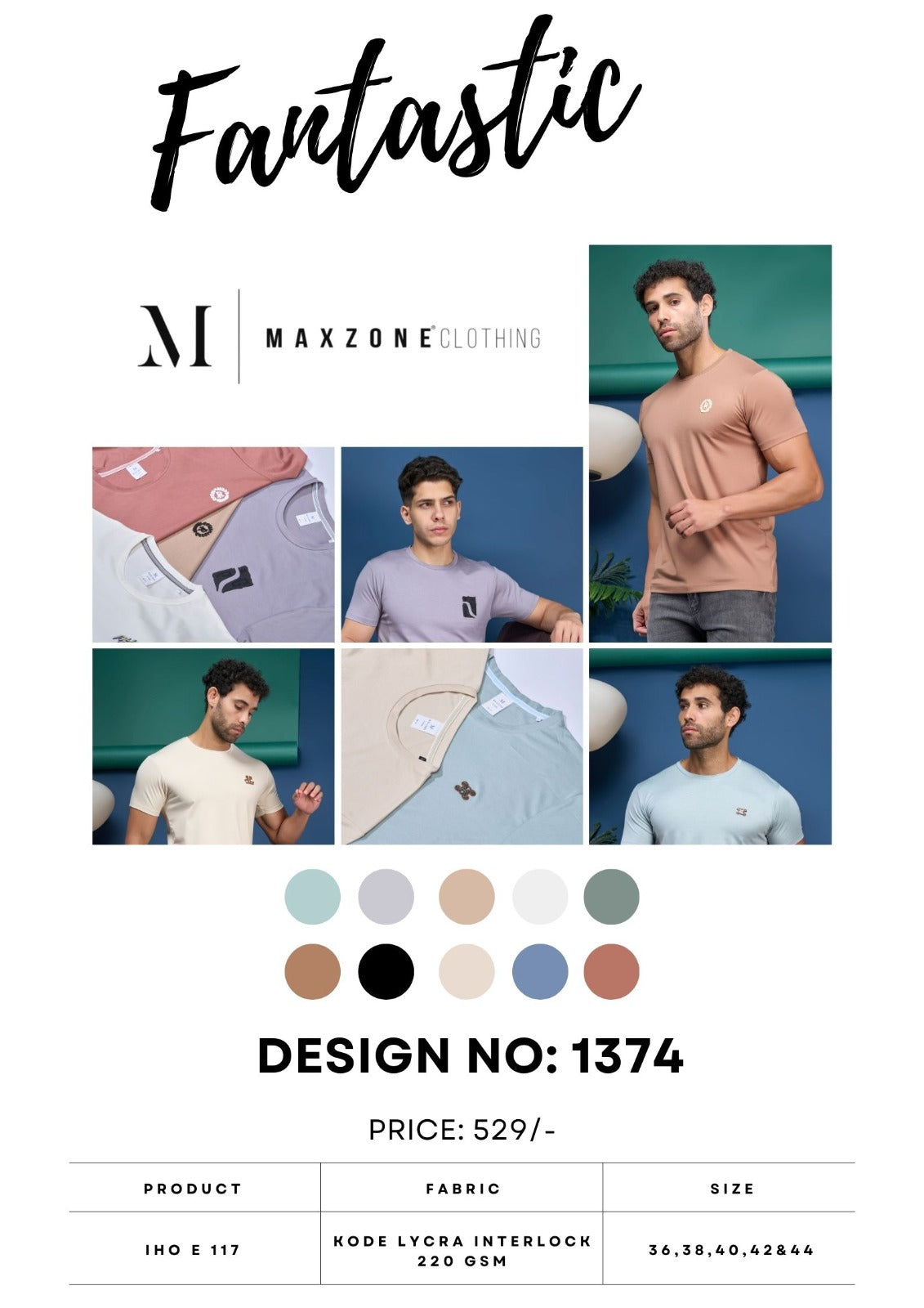 Iho E 117 Maxzone Clothing Lycra Mens Tshirts