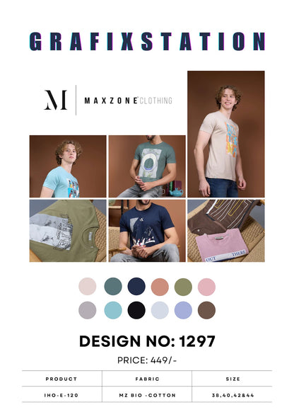 Iho E 120 Maxzone Clothing Cotton Mens Tshirts