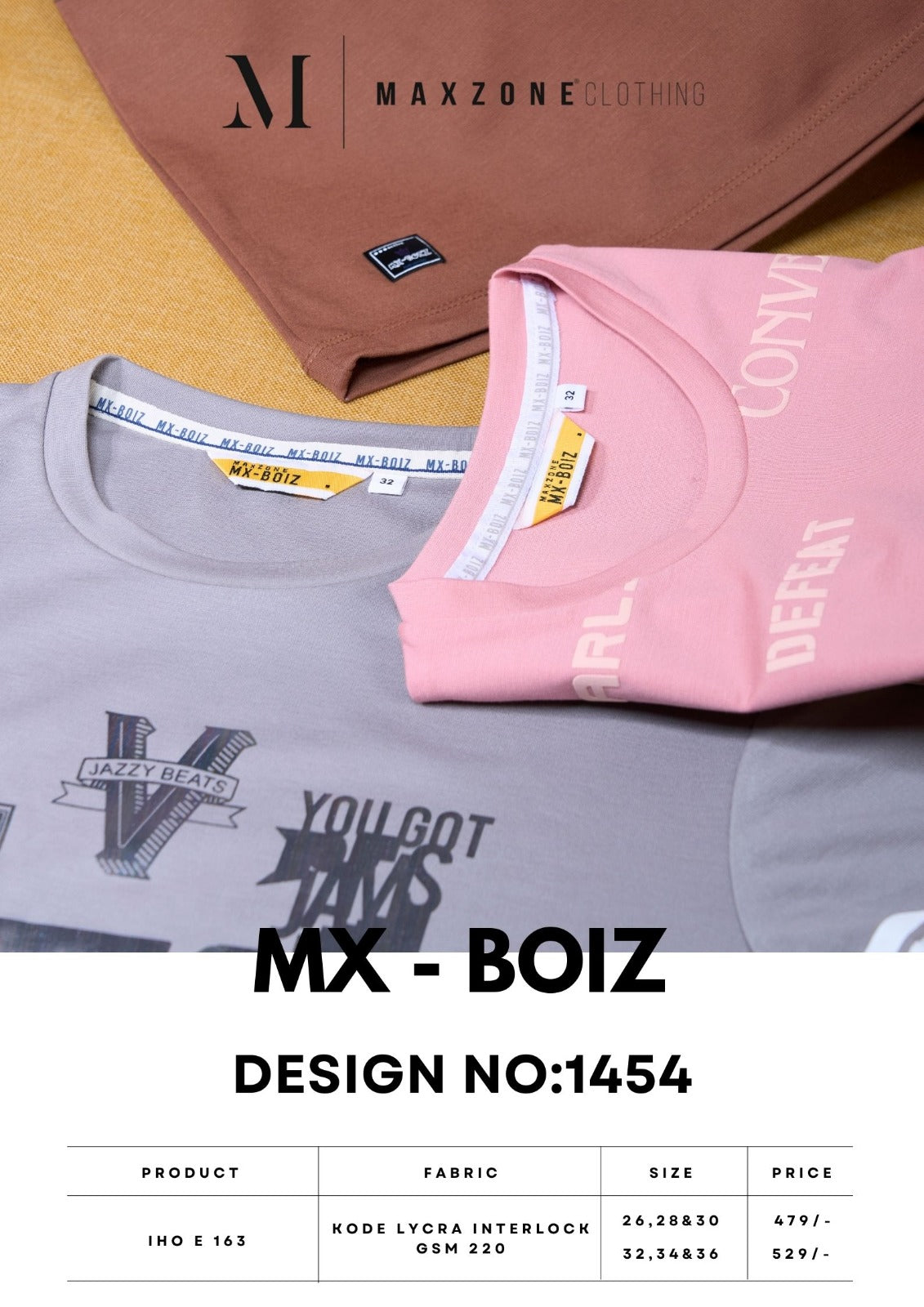 Iho E 163 Maxzone Clothing Lycra Boys Tshirt