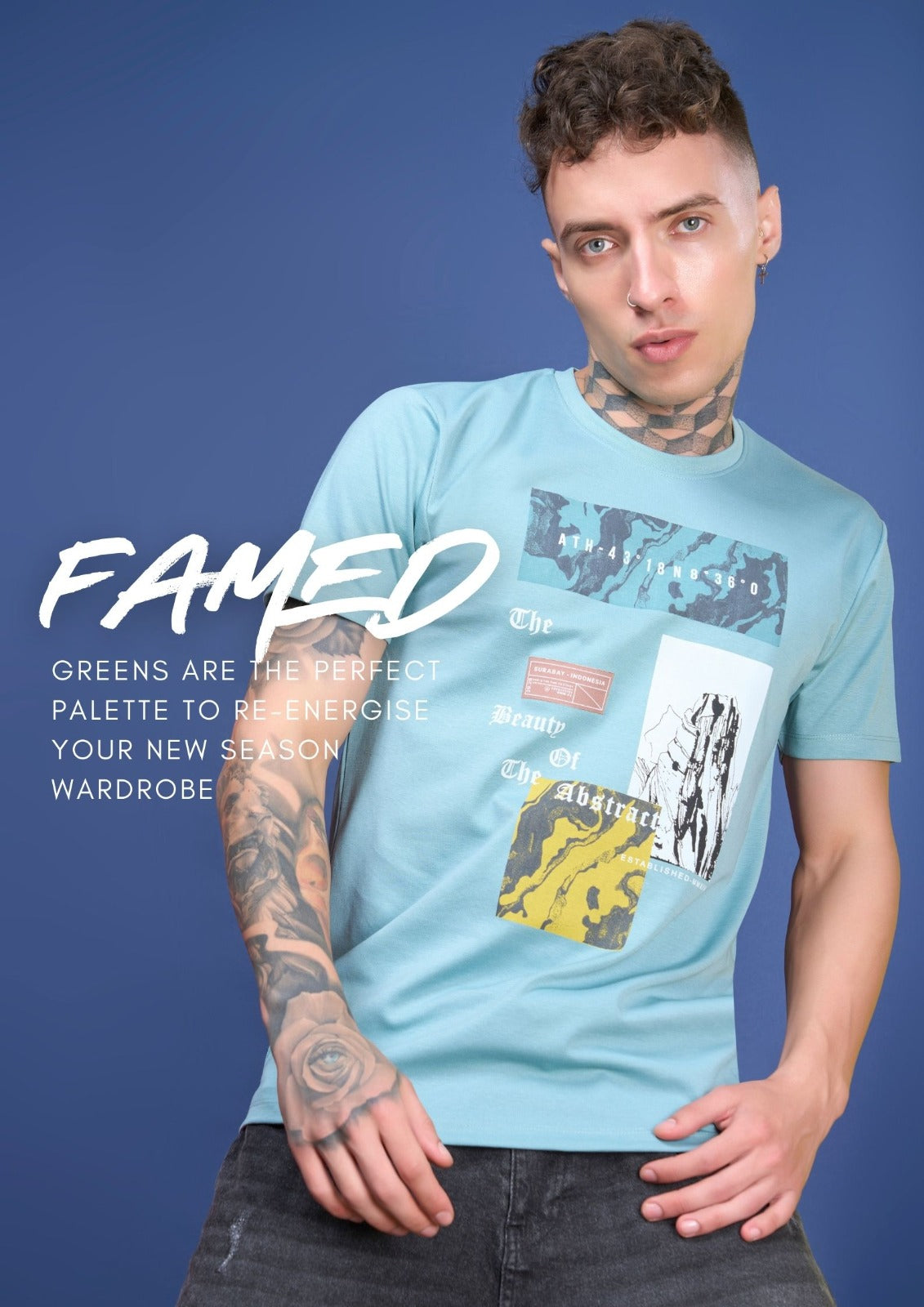 Iho E 43 Menology Canvas Mens Tshirts