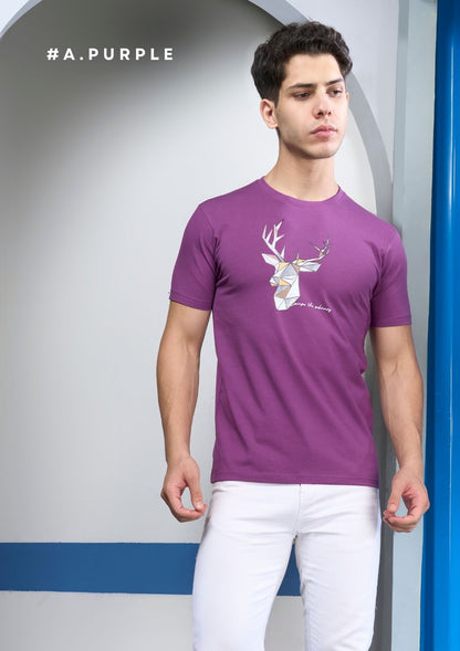 Iho E 77 Maxzone Clothing Cotton Lycra Mens Tshirts