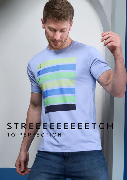 Iho E 77 Maxzone Clothing Cotton Lycra Mens Tshirts