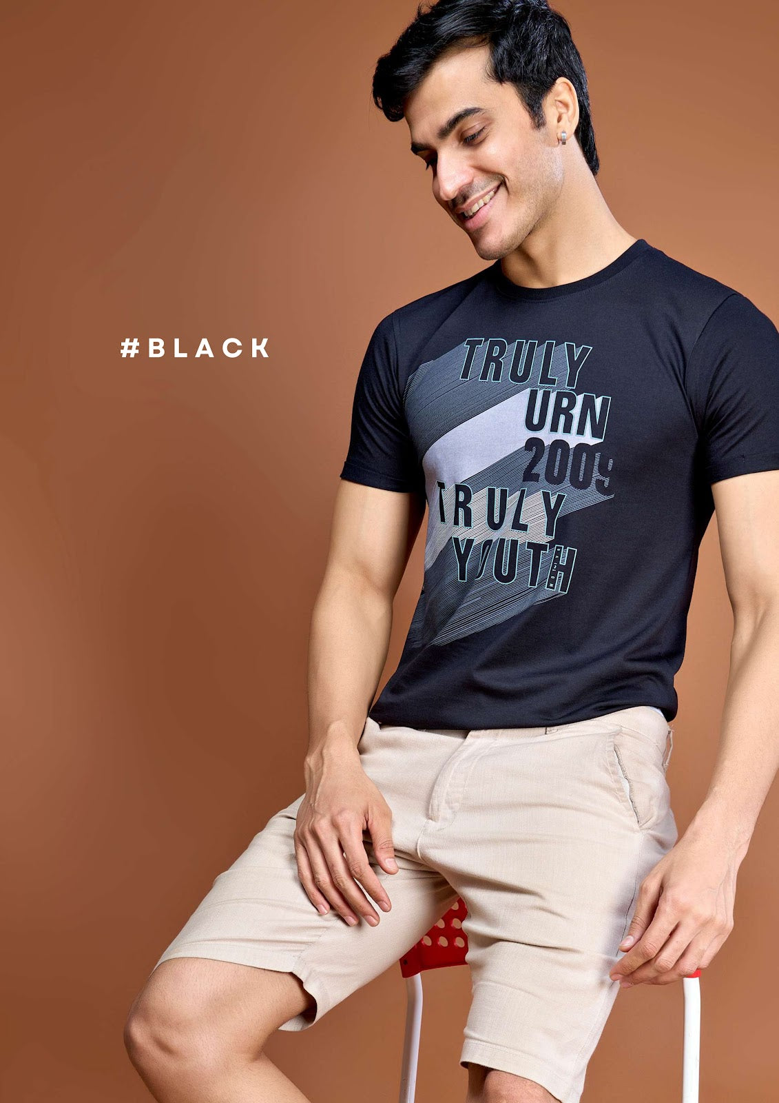 Iho E 84 Motiv 8 Jeans Cotton Mens Tshirts