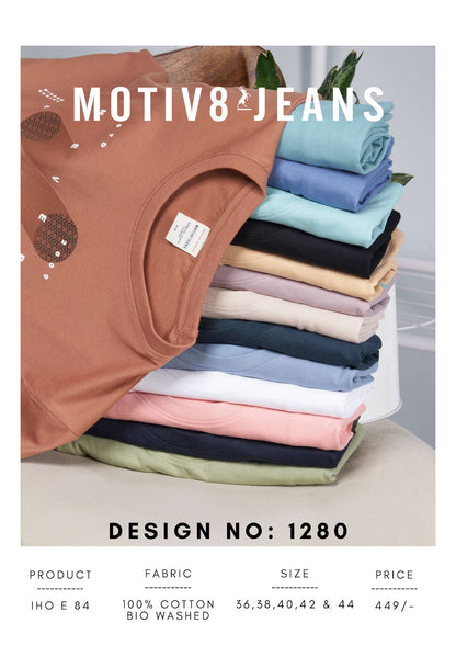 Iho E 84 Motiv 8 Jeans Cotton Mens Tshirts