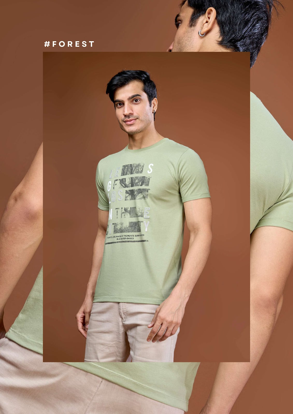 Iho E 84 Motiv 8 Jeans Cotton Mens Tshirts