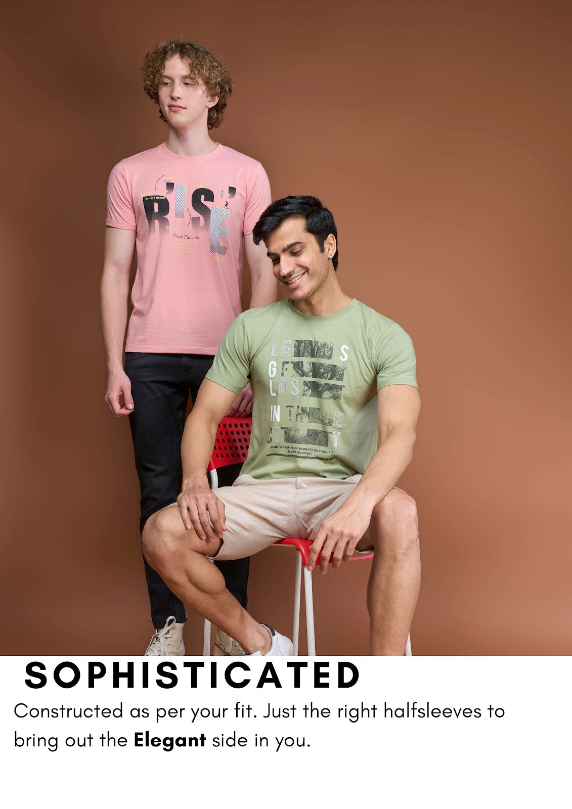 Iho E 84 Motiv 8 Jeans Cotton Mens Tshirts