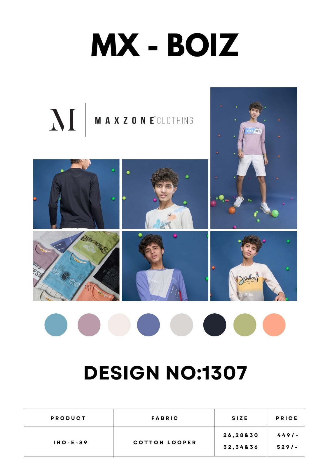 Iho E 89 Maxzone Clothing Cotton Boys Tshirt