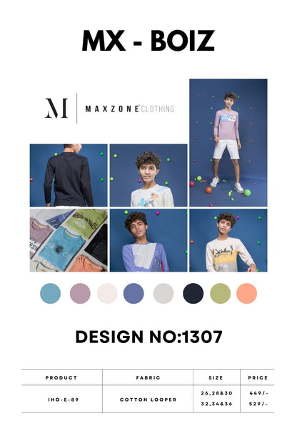 Iho E 89 Maxzone Clothing Cotton Boys Tshirt