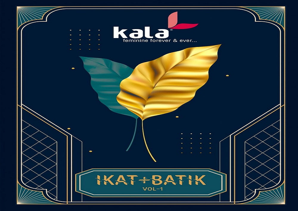 Ikat-Batik Vol 1 Kala Cotton Dress Material