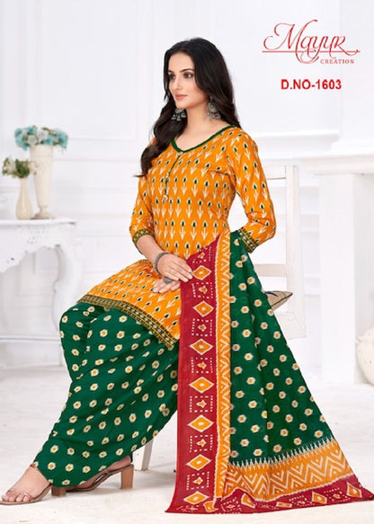 Ikkat Special Vol 16 Mayur Creation Cotton Cotton Dress Material