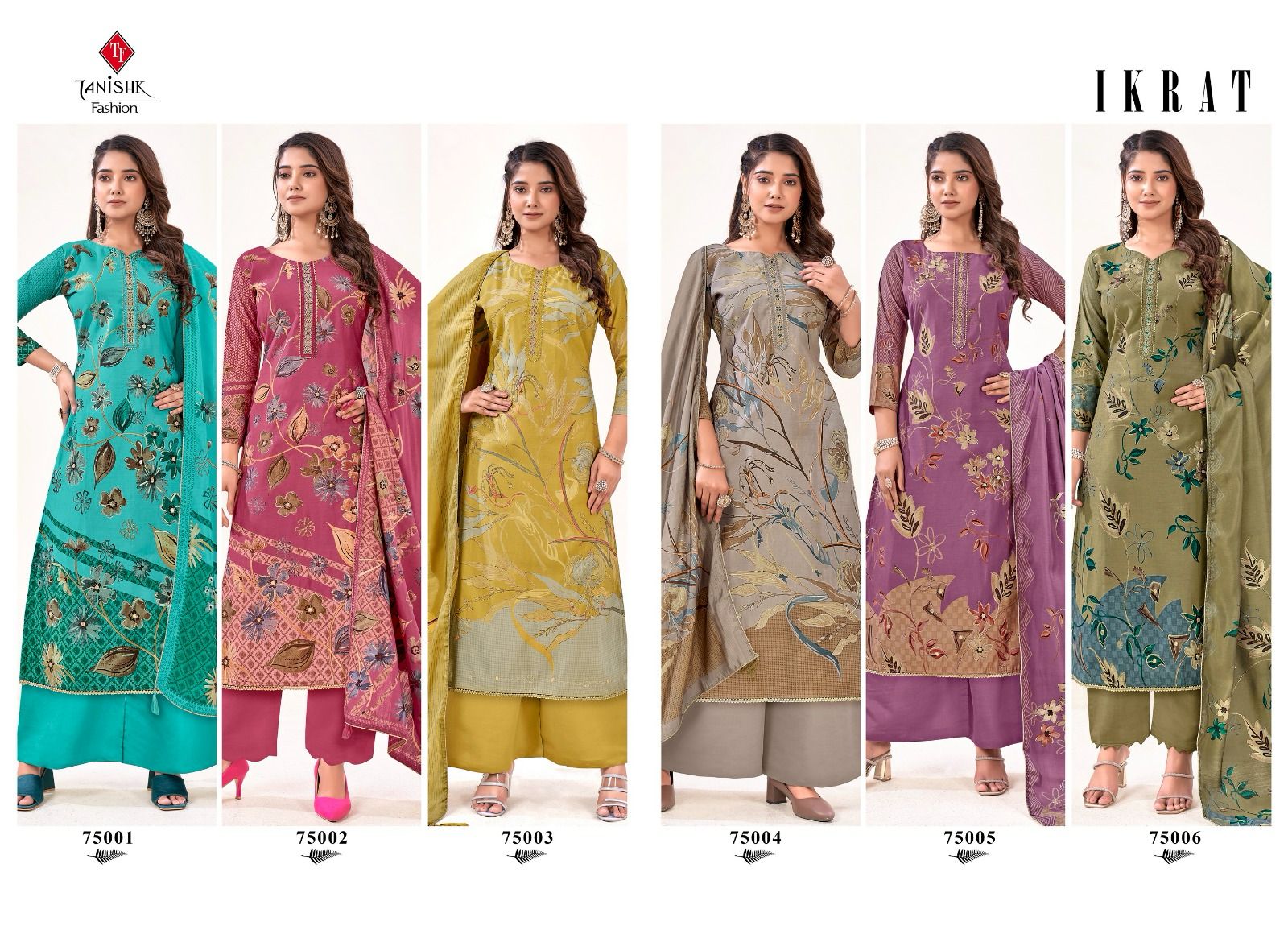 Ikrat Tanishk Fashion Viscose Modal Pant Style Suits