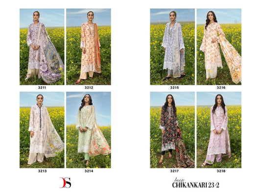Image Chikankari 23-2 Deepsy Cotton Pakistani Readymade Suits