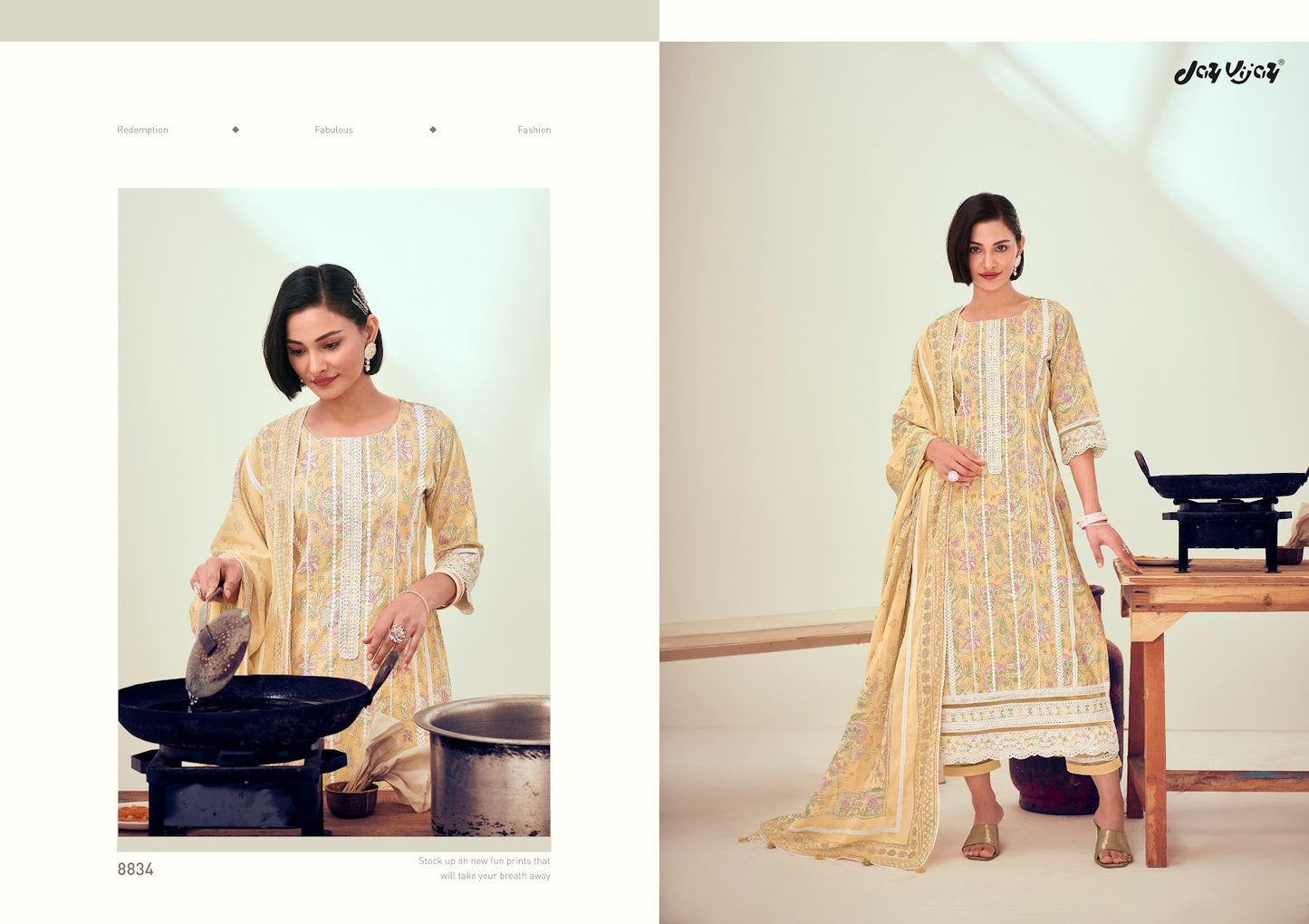 Imarti Jay Vijay Cotton Pant Style Suits