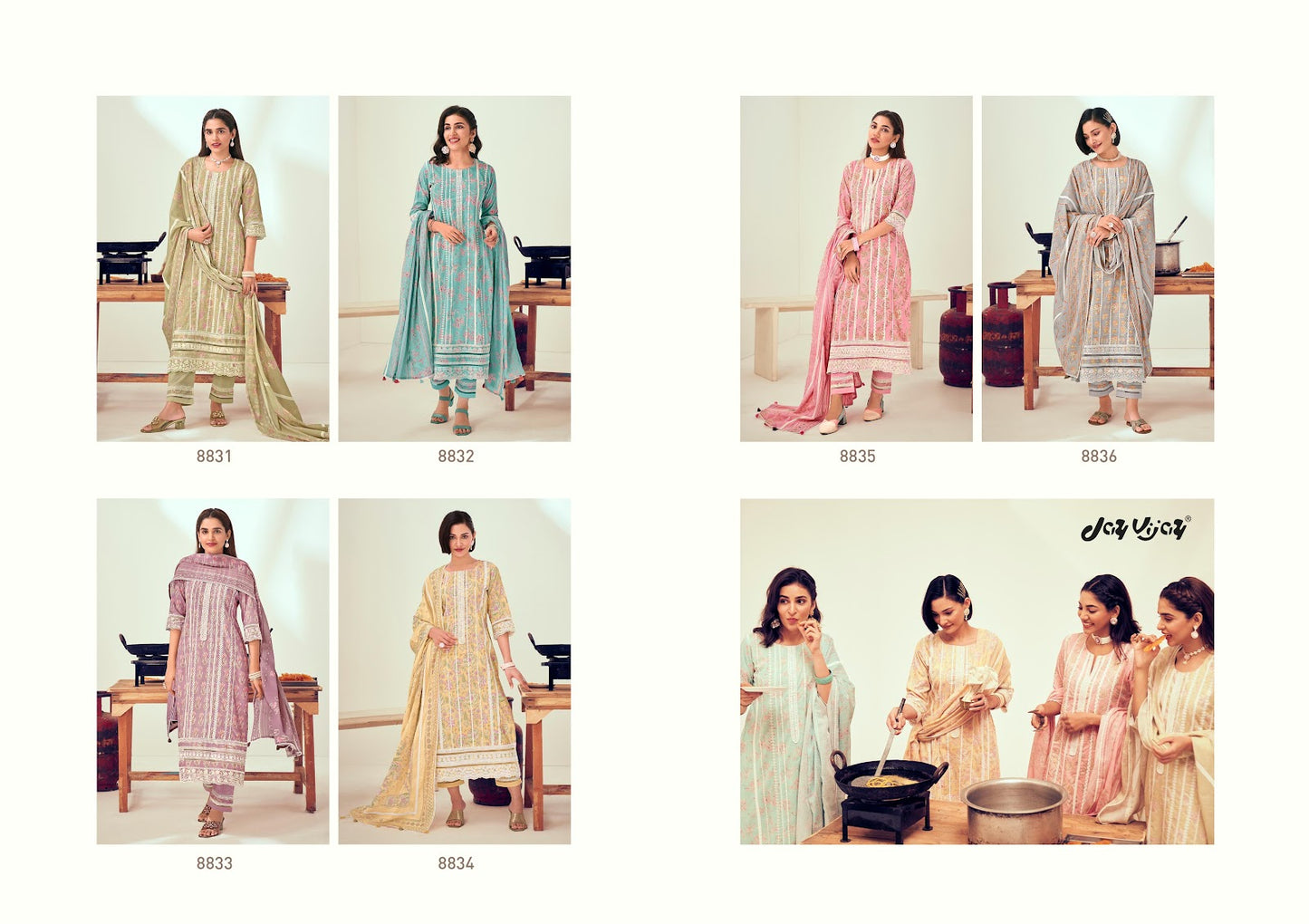 Imarti Jay Vijay Cotton Pant Style Suits