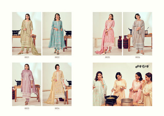 Imarti Jay Vijay Cotton Pant Style Suits