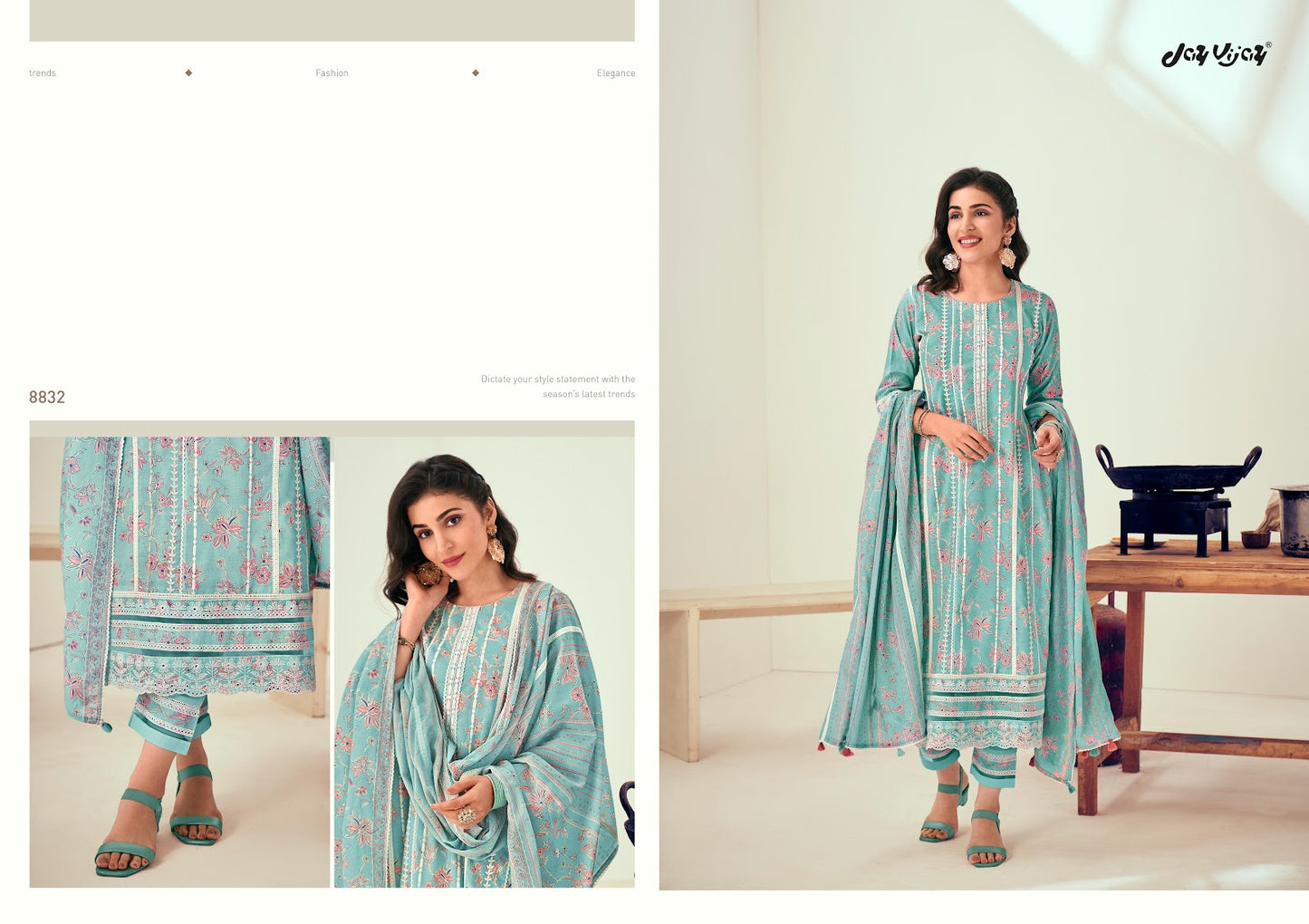 Imarti Jay Vijay Cotton Pant Style Suits