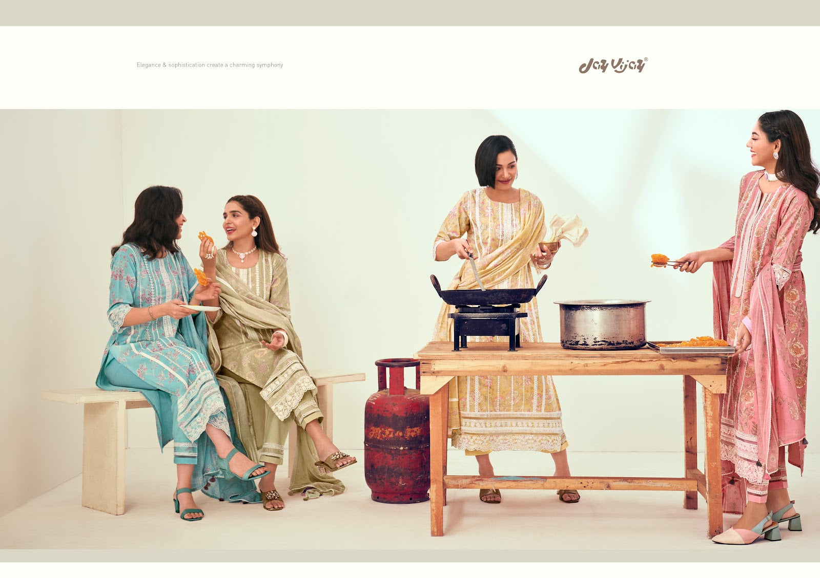 Imarti Jay Vijay Cotton Pant Style Suits