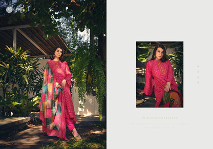 Inaayat Sadhana Muslin Silk Pant Style Suits