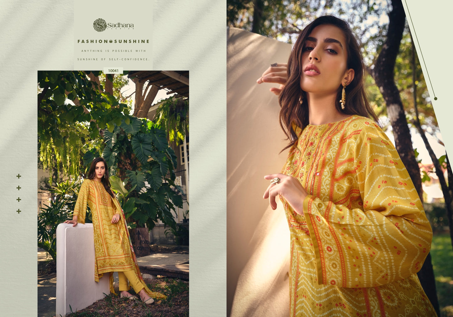 Inaayat Sadhana Muslin Silk Pant Style Suits