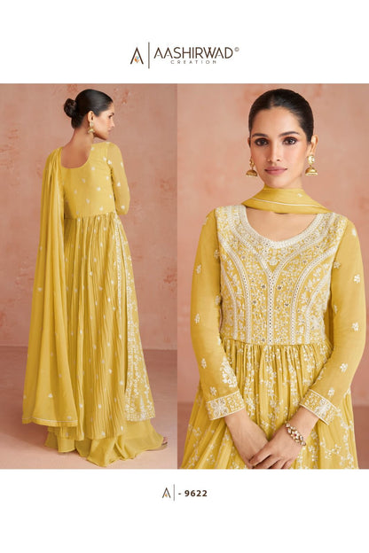 Inaya Aashirwad Creation Georgette Readymade Suits