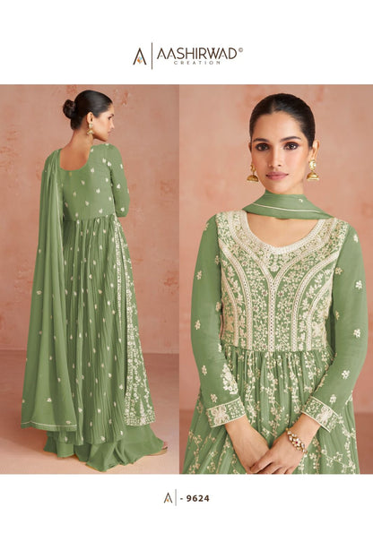 Inaya Aashirwad Creation Georgette Readymade Suits