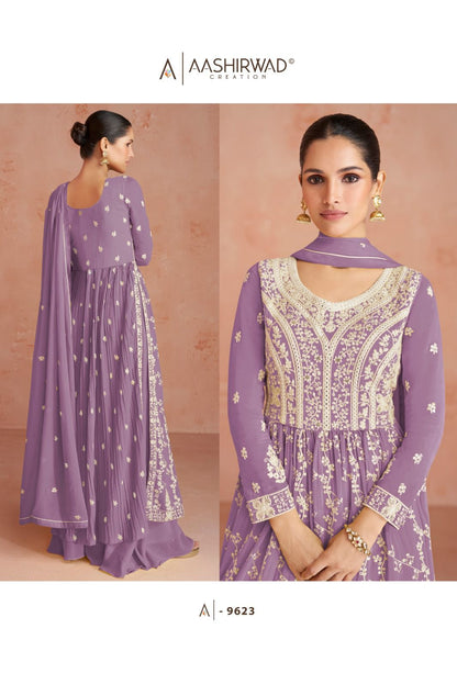 Inaya Aashirwad Creation Georgette Readymade Suits