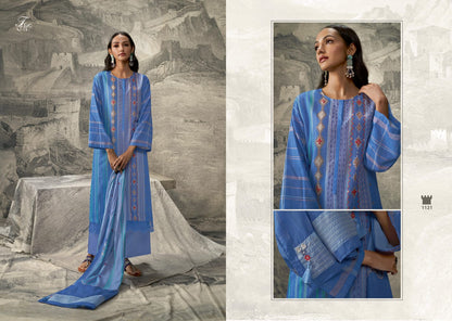Indian Heritage Tm Linen Pant Style Suits