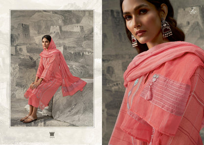 Indian Heritage Tm Linen Pant Style Suits