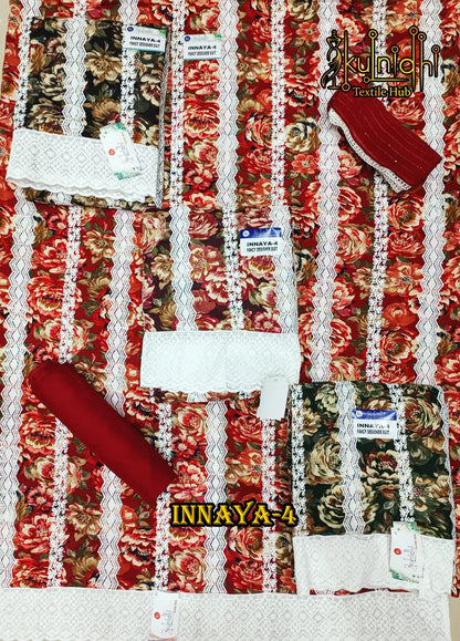 Innaya 2-4 Kulnidhi Viscose Rayon Salwar Suits