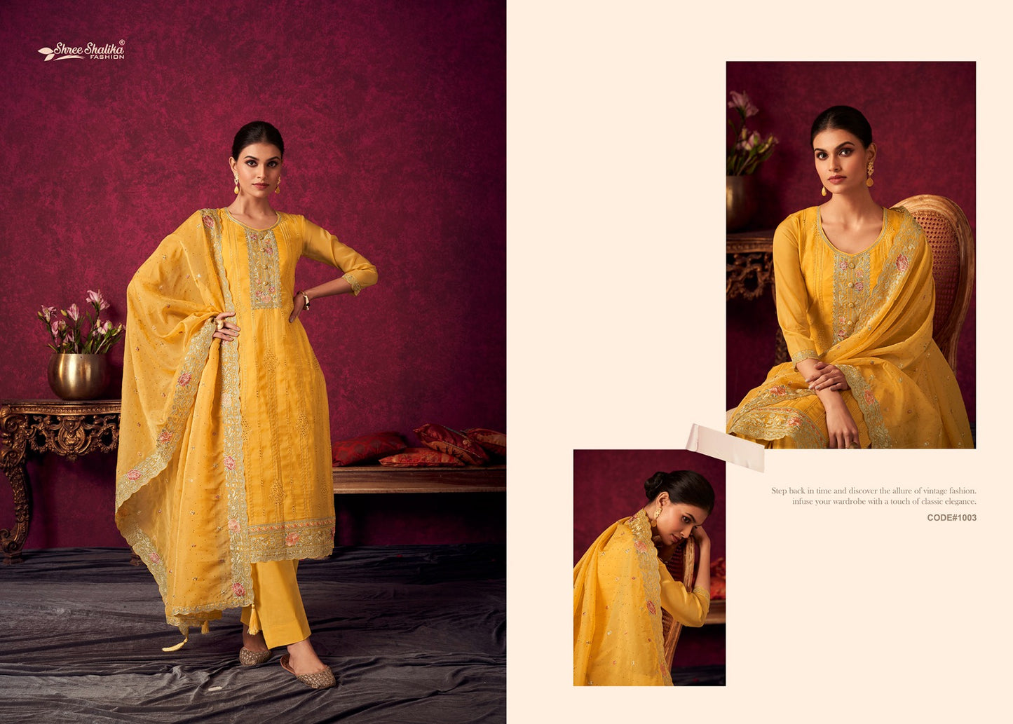 Insiya Shree Shalika Fashion Soft Organza Pant Style Suits