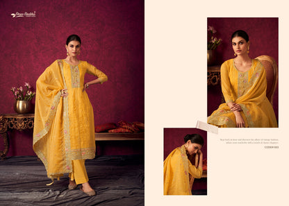 Insiya Shree Shalika Fashion Soft Organza Pant Style Suits