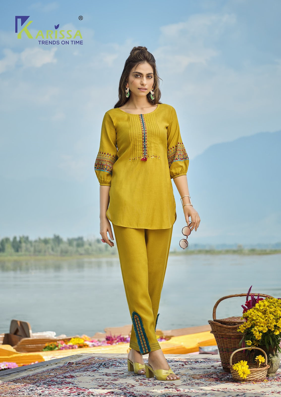 Isabella Karissa Silk Co Ord Set – Kavya Style Plus