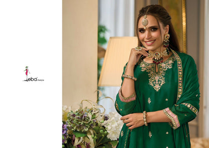 Ishqia Eba Lifestyle Chinon Readymade Suits
