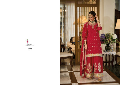 Ishqia Eba Lifestyle Chinon Readymade Suits