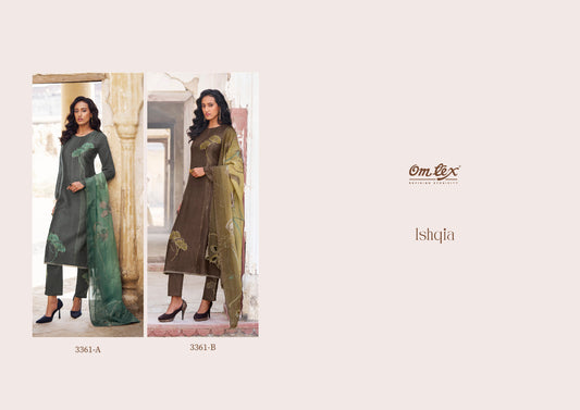 Ishqia Omtex Silk Pant Style Suits