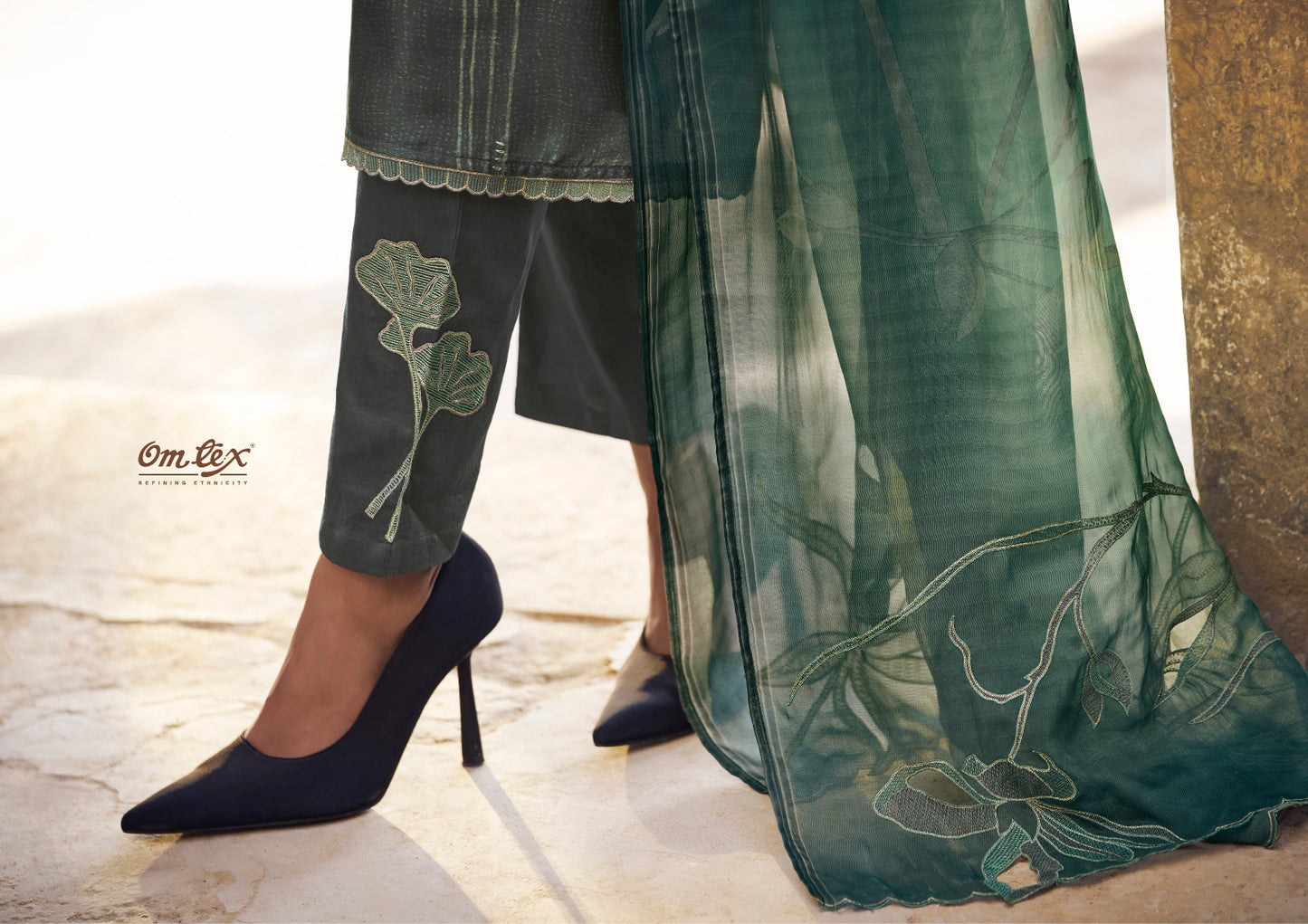 Ishqia Omtex Silk Pant Style Suits