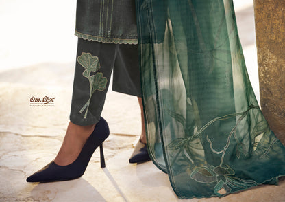 Ishqia Omtex Silk Pant Style Suits